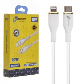 کابل تایپ سی به آیفون (Type-C To Lightning) مازارس (MAZARES) طول 1 متر مدل C14-CL