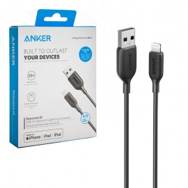 کابل آیفون (Lightning) انکر (ANKER) طول 1.8 متر مدل A8813H11 گارانتی شرکتی