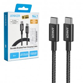 کابل تایپ سی به تایپ سی (Type-C To Type-C) انکر (ANKER) طول 1.8 متر مدل A8753H11 گارانتی ایستا