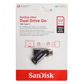 فلش سن دیسک (SanDisk) مدل 512GB Dual Drive GO USB3.2 Type-C گارانتی سورین