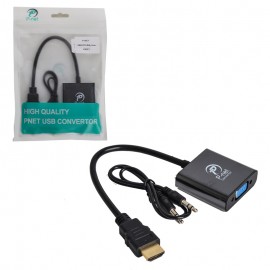 کابل تبدیل HDMI To VGA پی نت (P-net) مدل 10021