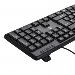 کیبورد سیم دار پی نت (P-net) مدل KB-600