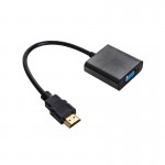 کابل تبدیل HDMI به VGA + کابل AUX دی تک (DTECH) مدل 30010