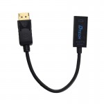 کابل تبدیل DisplayPort To HDMI 4K دی تک (DTECH) طول 15 سانتی متر مدل 30114