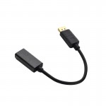 کابل تبدیل DisplayPort To HDMI 4K دی تک (DTECH) طول 15 سانتی متر مدل 30114