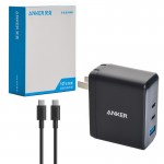شارژر دیواری 100 وات 3 پورت + کابل تایپ سی به تایپ سی (Type-C To Type-C) انکر (ANKER) مدل B2145 گارانتی خرید عمده