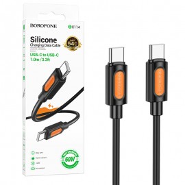 کابل تایپ سی به تایپ سی (Type-C To Type-C) بروفون (BOROFONE) طول 1 متر مدل BX114