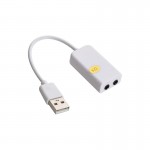 کارت صدا اکسترنال 7.1 کاناله USB کی لینک (KLINK) مدل K-1206