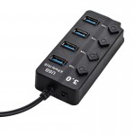 هاب 4 پورت USB 3.0 کی لینک (KLINK) طول 30 سانتی متر مدل K-504