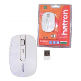 موس بی سیم هترون (Hatron) مدل HMW112SL سفید