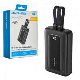 پاوربانک + دو کابل همراه انکر (ANKER) مدل A1681H ZOLO ظرفیت 20000mAh گارانتی شرکتی