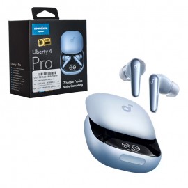 هندزفری بلوتوث انکر (ANKER) Soundcore مدل A3954H31 Liberty 4 Pro گارانتی ایستا (آبی)