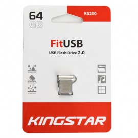 فلش کینگ استار (KINGSTAR) مدل 64GB Fit USB KS230 گارانتی متین