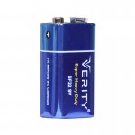 باتری کتابی وریتی (VERITY) مدل 6F22 9V Super Heavy Duty شیرینگ