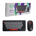 مینی کیبورد و موس بی سیم دیتکس پلاس (+DETEX) مدل DK 704
