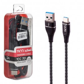 کابل تایپ سی (Type-C) تسکو (TSCO) طول 1 متر مدل TCC 701