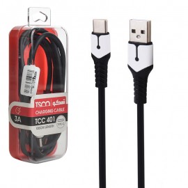 کابل تایپ سی (Type-C) تسکو (TSCO) طول 1 متر مدل TCC 401