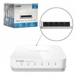 سوئیچ شبکه 5 پورت دی لینک (D-Link) مدل DGS-1005A گارانتی آونگ