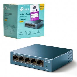 سوئیچ شبکه 5 پورت تی پی لینک (TP-Link) مدل LS105G LiteWave گارانتی متم اف