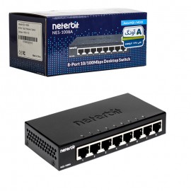 سوئیچ شبکه 8 پورت نتربیت (NeterBit) مدل NGS-1008A