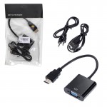 کابل تبدیل HDMI به VGA + کابل صدا (AUX) کی لینک (KLINK) مدل k-1210