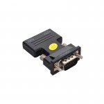 تبدیل HDMI TO VGA + کابل صدا (AUX) کی لینک (KLINK) مدل k-8251