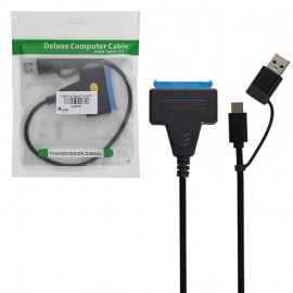 کابل USB3.0 & Type-C To SATA کی لینک (KLINK) طول 25 سانتی متر مدل k-8201