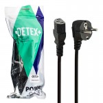 کابل برق کامپیوتر دیتکس پلاس (+DETEX) طول 1.5 متر