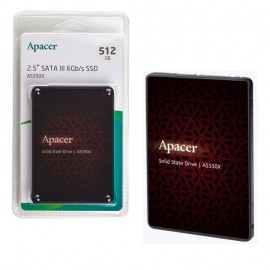 هارد SSD اینترنال 2.5 اینچی اپیسر (Apacer) مدل AS350X ظرفیت 512GB گارانتی آسان سرویس