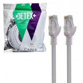 کابل شبکه CAT6 دیتکس پلاس (+DETEX) طول 15 متر