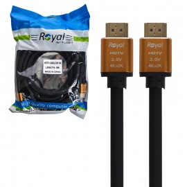 کابل HDMI 2K*4K رویال (ROYAL) طول 5 متر