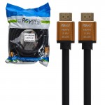کابل HDMI 2.0 کنفی 4K طول 5 متر رویال (ROYAL)