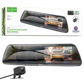 دوربین فیلم برداری خودرو جلو / عقب آینه ای هوکو (hoco) مدل DV4