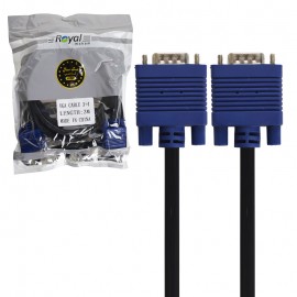 کابل VGA (3+4) رویال (Royal) طول 3 متر