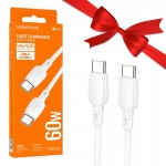 بسته 1+10 کابل تایپ سی به تایپ سی (Type-C To Type-C) بروفون (BOROFONE) طول 1 متر مدل BX93 (یک عدد هدیه)