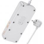 رابط و چند راهی برق + چهار پورت USB هوکو (hoco) مدل AC22