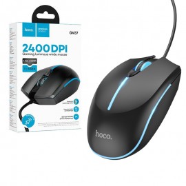 موس گیمینگ سیم دار LED RGB هوکو (hoco) مدل GM37