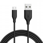 کابل اندروید (MicroUSB) انکر (ANKER) طول 1.8 متر مدل A8133 PowerLine گارانتی یاس ارتباط