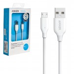 کابل اندروید (MicroUSB) انکر (ANKER) طول 1.8 متر مدل A8133 PowerLine گارانتی یاس ارتباط