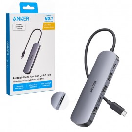 هاب 7 پورت و رابط تایپ سی انکر (ANKER) مدل A83D2 گارانتی شرکتی