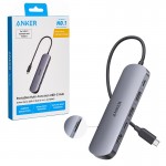 هاب 7 پورت و رابط تایپ سی انکر (ANKER) مدل A83D2 گارانتی شرکتی