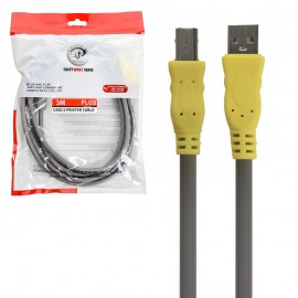 کابل پرینتر USB 2.0 ایکس پی (XP) طول 3 متر مدل PLUS