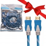 بسته 1+10 کابل HDMI دی تک (DTECH) طول 5 متر (یک عدد هدیه)