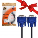 بسته 1+10 کابل (2+3) VGA انزو (ENZO) طول 1.5 متر مدل V321 (یک عدد هدیه)