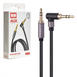 کابل 1 به 1 صدا (AUX) سری 90 درجه ارلدام (Earldom) طول 1 متر مدل ET-AUX75