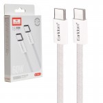 کابل تایپ سی به تایپ سی (Type-C To Type-C) ارلدام (Earldom) طول 1 متر مدل EC-196C-C