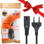 بسته 1+10 کابل برق 2 پین لپ تاپ انزو (ENZO) طول 1.5 متر مدل ER1 (یک عدد هدیه)