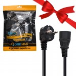 بسته 1+10 کابل برق کامپیوتر 3*0.75 وان مکس (ONE MAX) طول 1.5 متر (یک عدد هدیه)