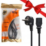 بسته 1+10 کابل برق کامپیوتر 3*0.5 انزو (ENZO) طول 1.5 متر مدل ELI-NEW (یک عدد هدیه)