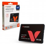 هارد SSD اینترنال 2.5 اینچی ورباتیم (Verbatim) مدل Vi550 S3 SSD ظرفیت 256GB گارانتی متین